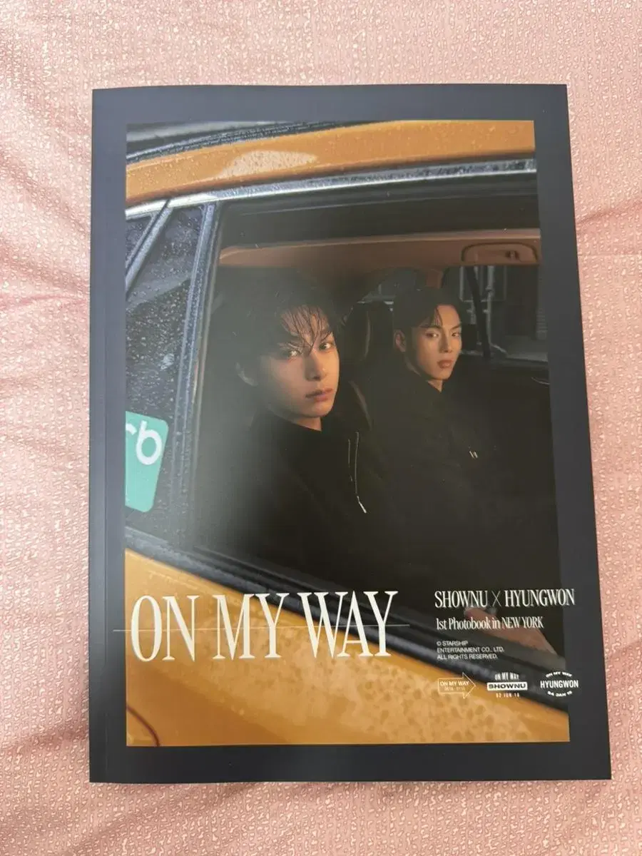 셔누 형원 포토북 on my way 양도